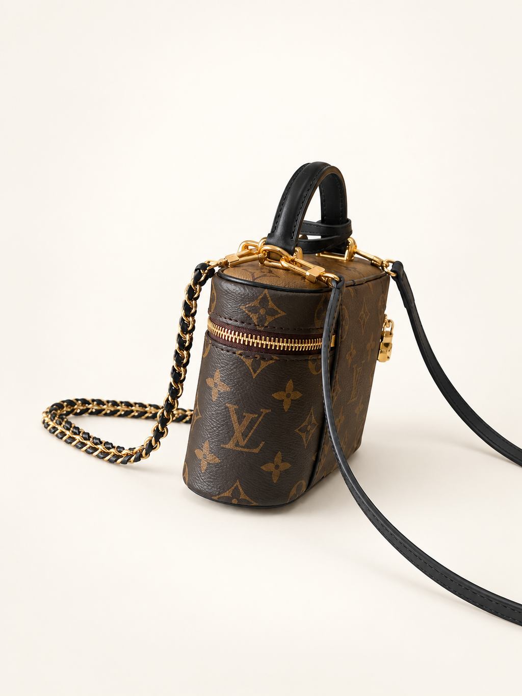 Louis Vuitton Vanity Chain Pouch Monogram - מבט צד