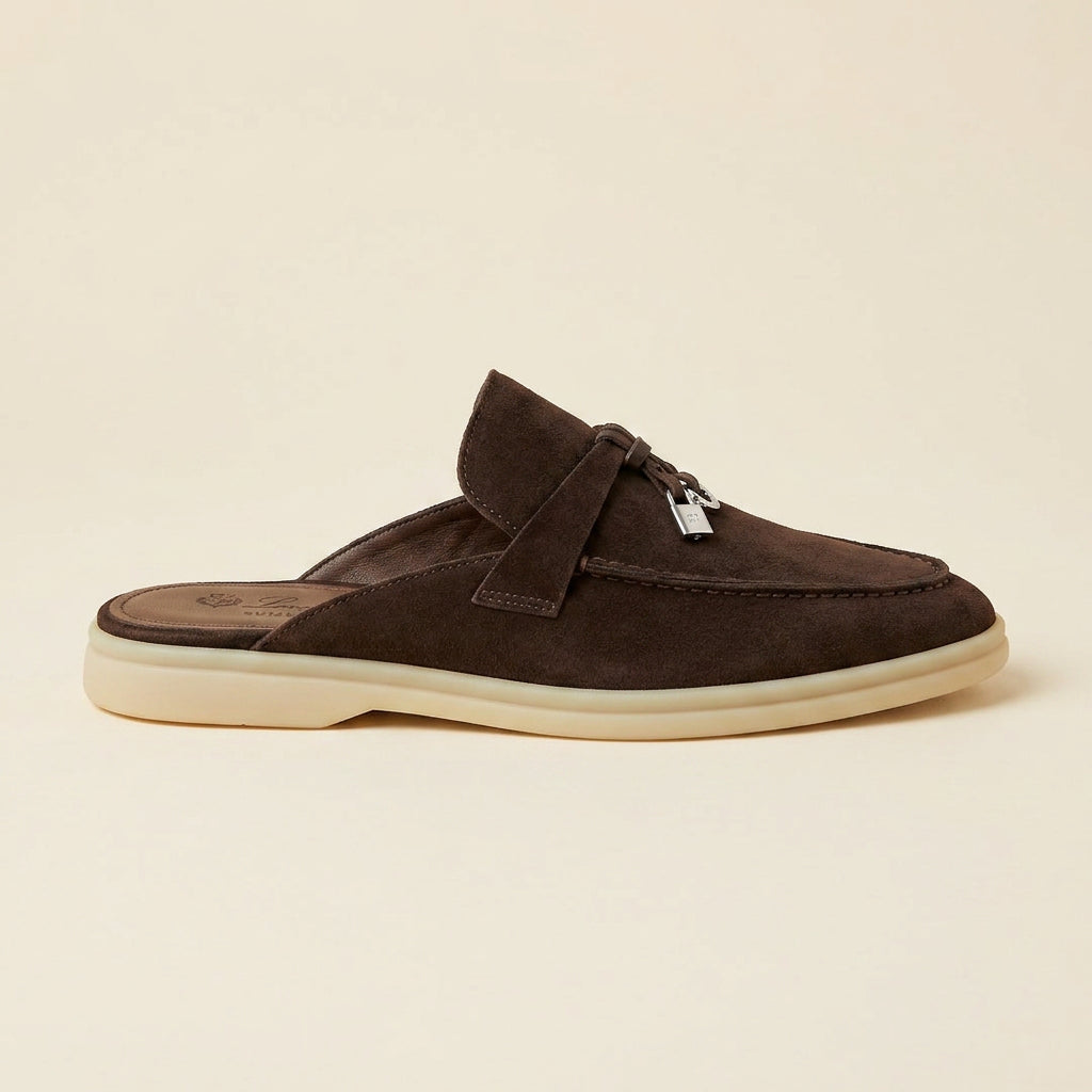 Loro Piana Babouche Charms Walk חום - צד