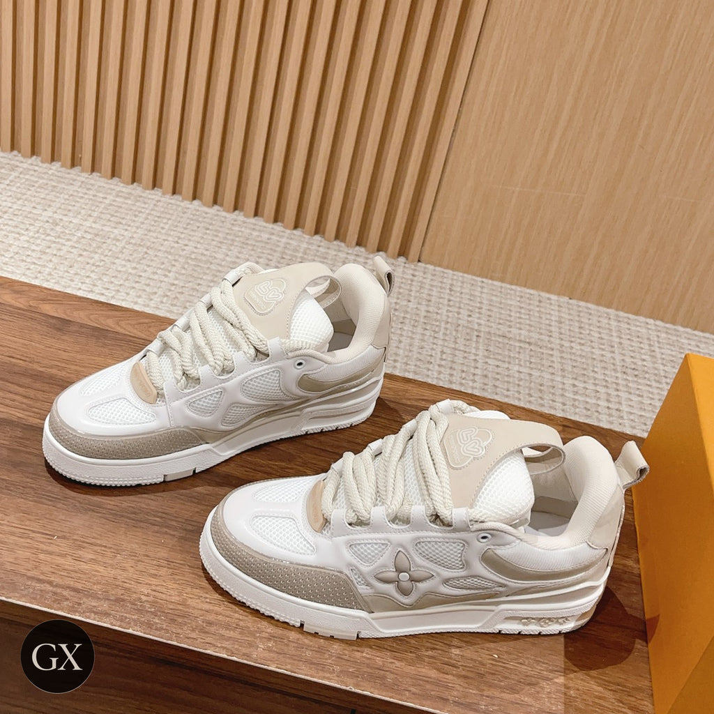 LV Skate Sneaker Beige