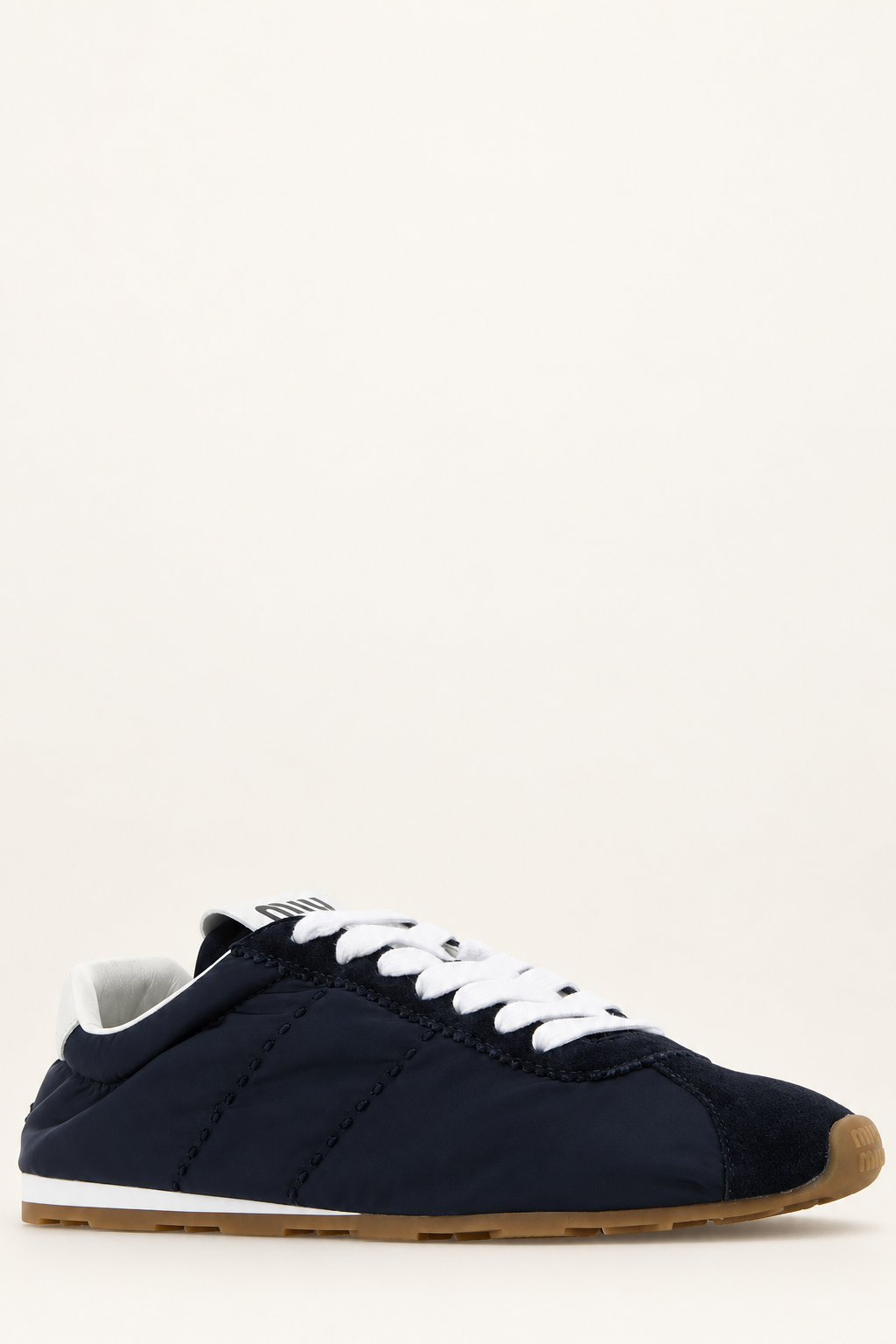 Miu Miu Plume Lace-Up נייבי – תמונה 2