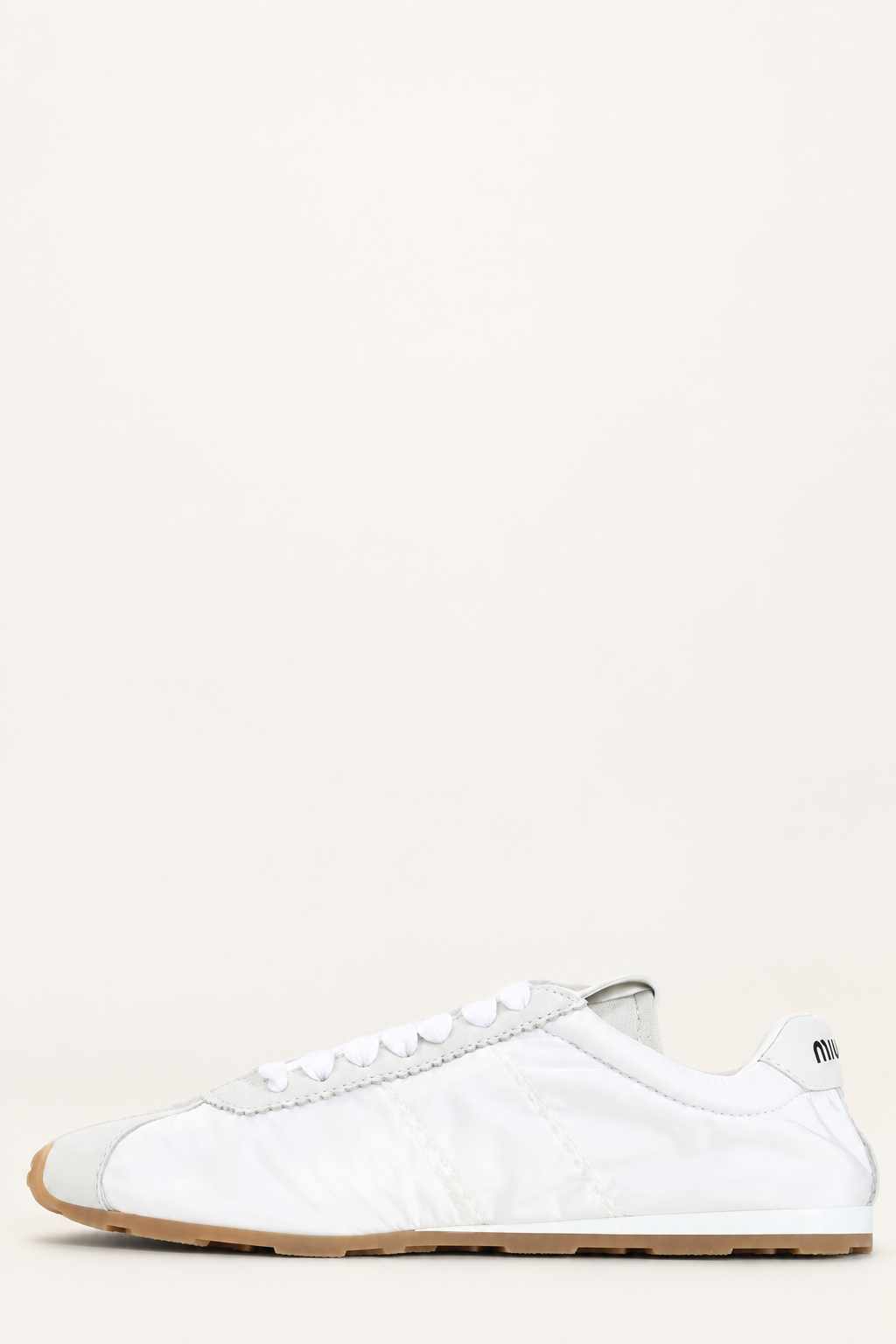 Miu Miu Plume Lace-Up לבן – תמונה 2