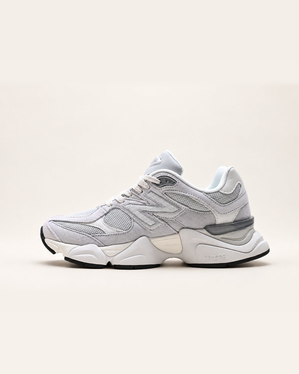 New Balance 9060 Light Grey - תמונה 2