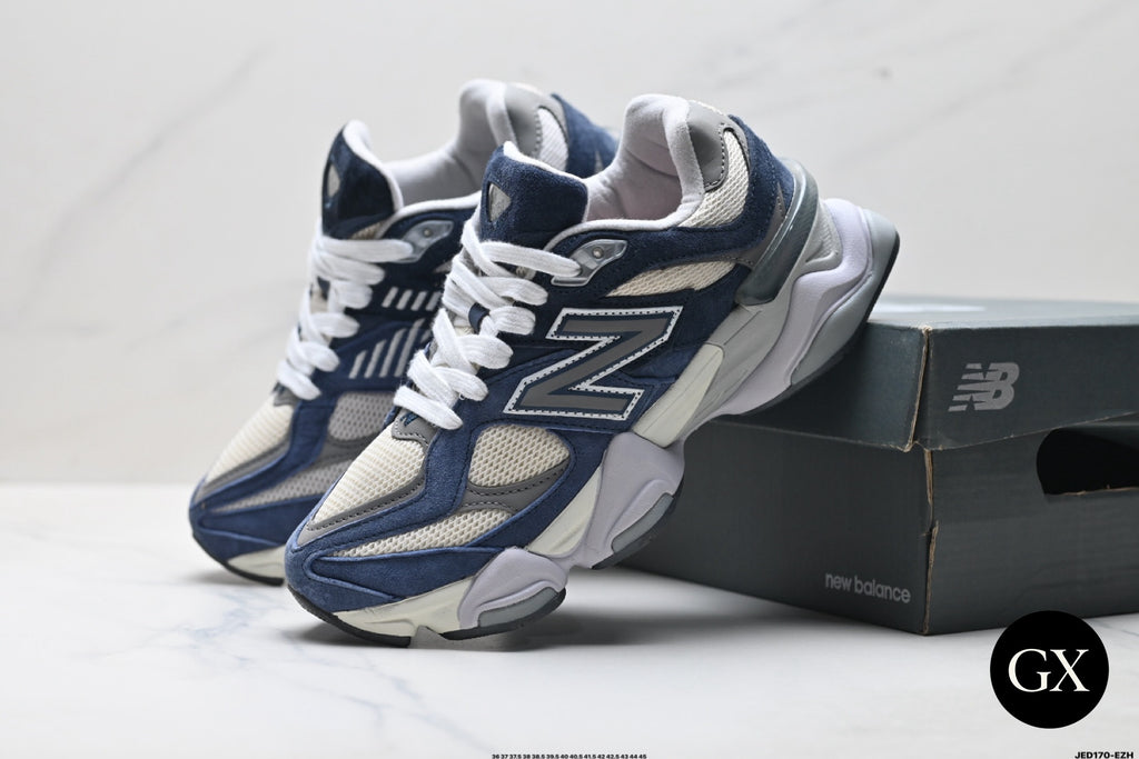 New Balance 9060 Navy Cream - תמונה 3