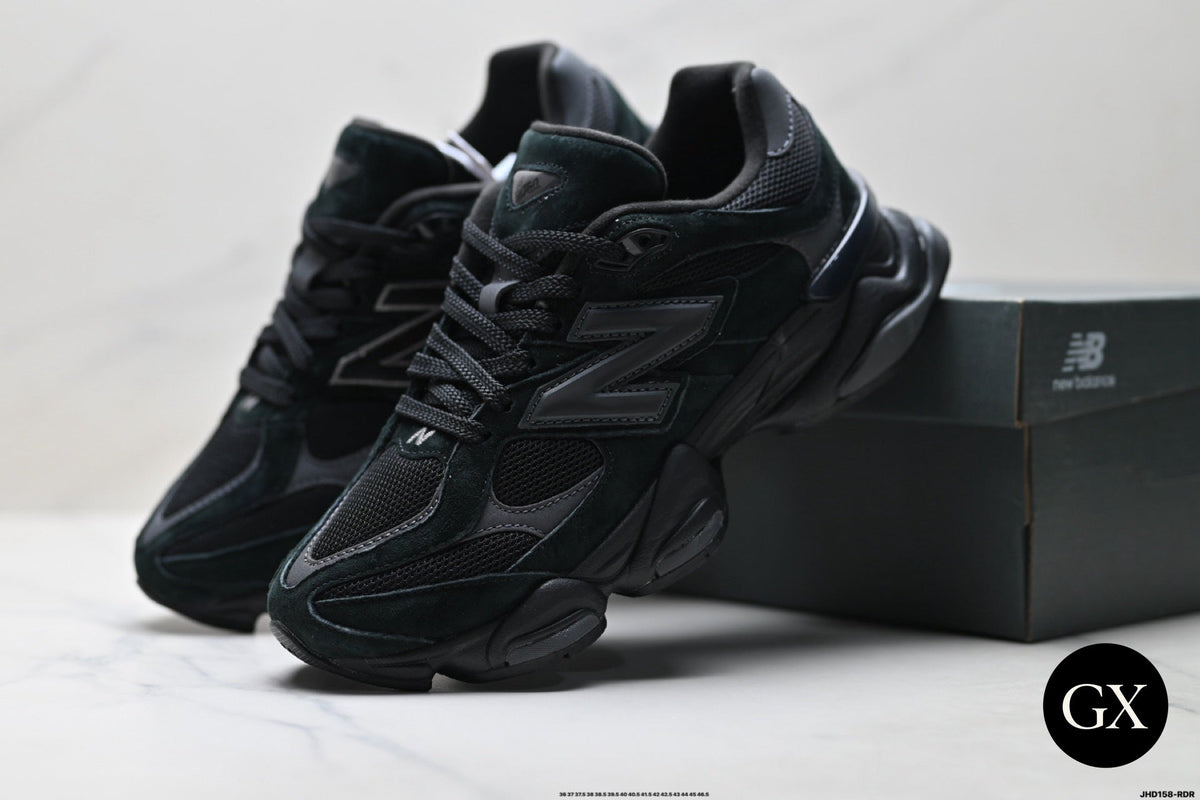 New Balance 9060 Triple Black - תמונה 3