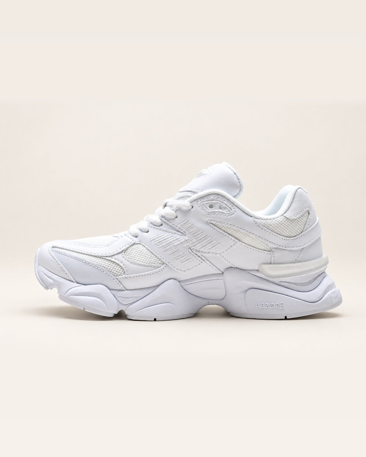 New Balance 9060 Triple White - תמונה 2