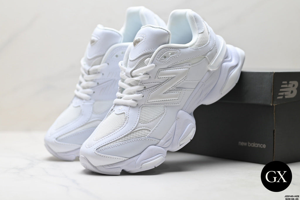 New Balance 9060 Triple White - תמונה 3
