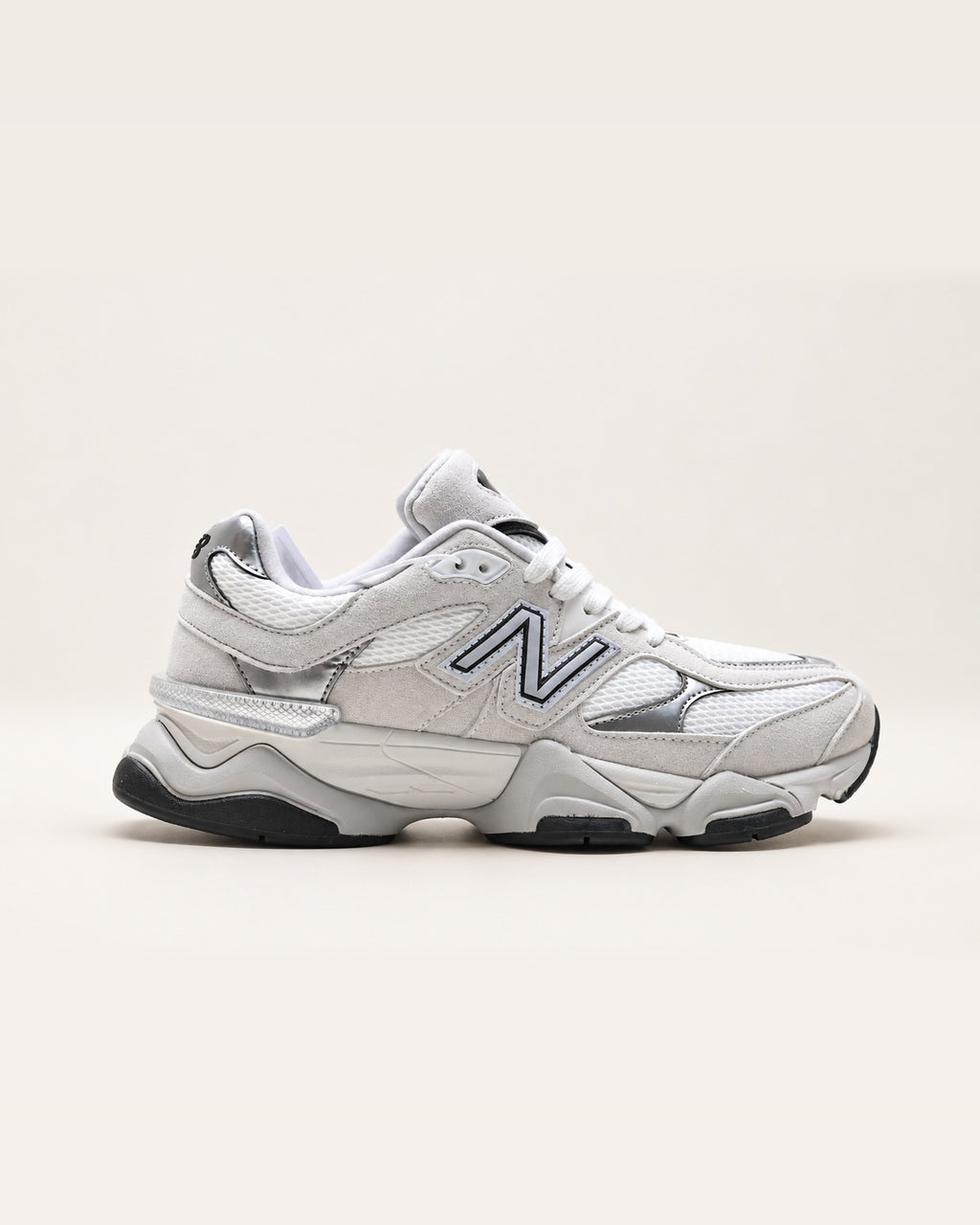 New Balance 9060 White Silver Black - תמונה 1