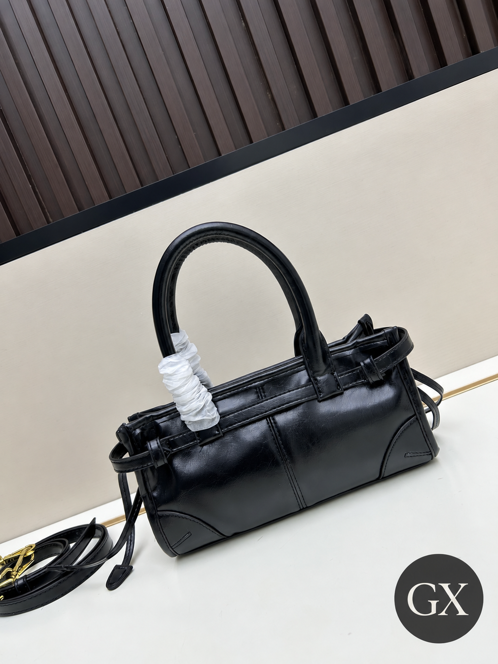 Prada Bonnie Mini Handbag black – detail