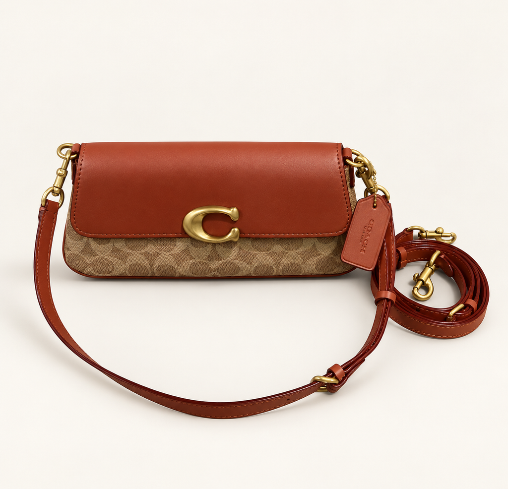 תיק Coach Tabby 26 Signature חלודה חזית