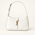 Saint Laurent Le 5 À 7 smooth leather ivory front