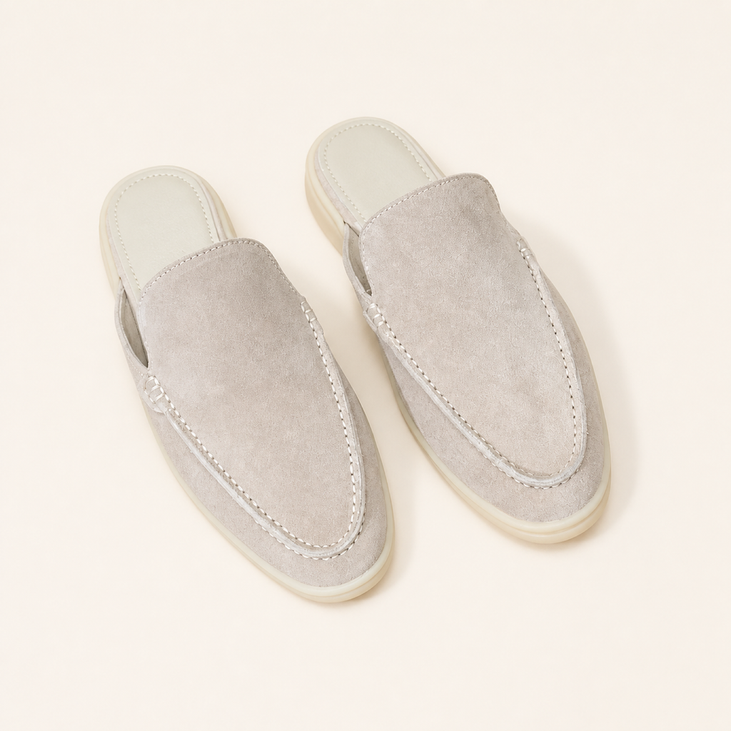 Summer Walk Mule Light Beige