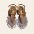 Celine Triomphe Wide-Band Thong Sandal – קאמל – תמונת קטלוג