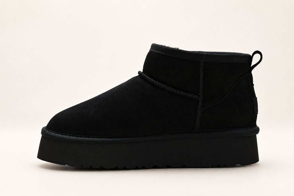 UGG Mini Platform Boot בצבע שחור – זווית 2
