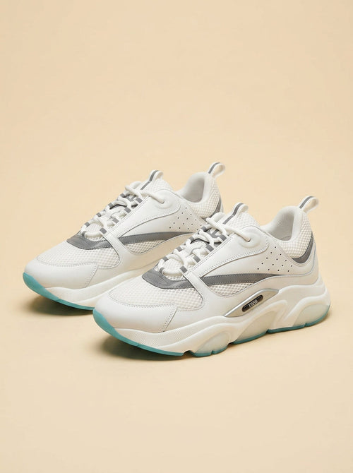 Dior B22 White Grey Light Blue - pair 3/4 view