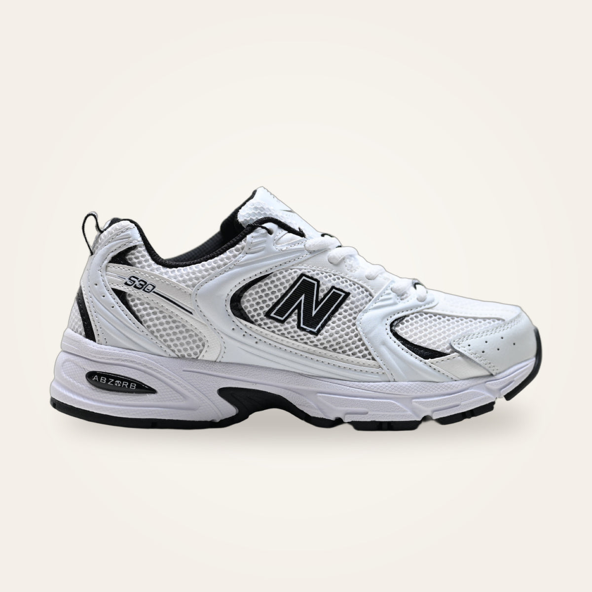 New Balance 530 White Black - תמונה 1