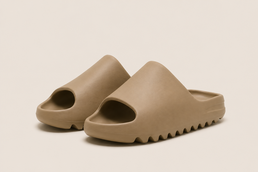Adidas Yeezy Slide Khaki - pair view